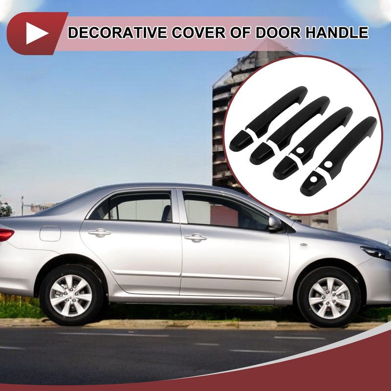 HEROFFIX 1 Set Car Door Handle Cover for Honda CR-V