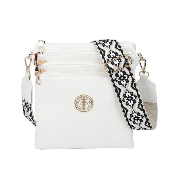 Gladdon Women’s Crossbody BagFaux Leather Small Shoulder Handbag with Multiple