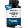 Magnesium Taurate with Vitamin B6 P-5-P – 120 Vegan Capsules