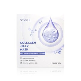 SEYOUL Mascarilla de Gelatina Facial – Hidratación Intensiva, Sensación de Piel Suave y Radiante