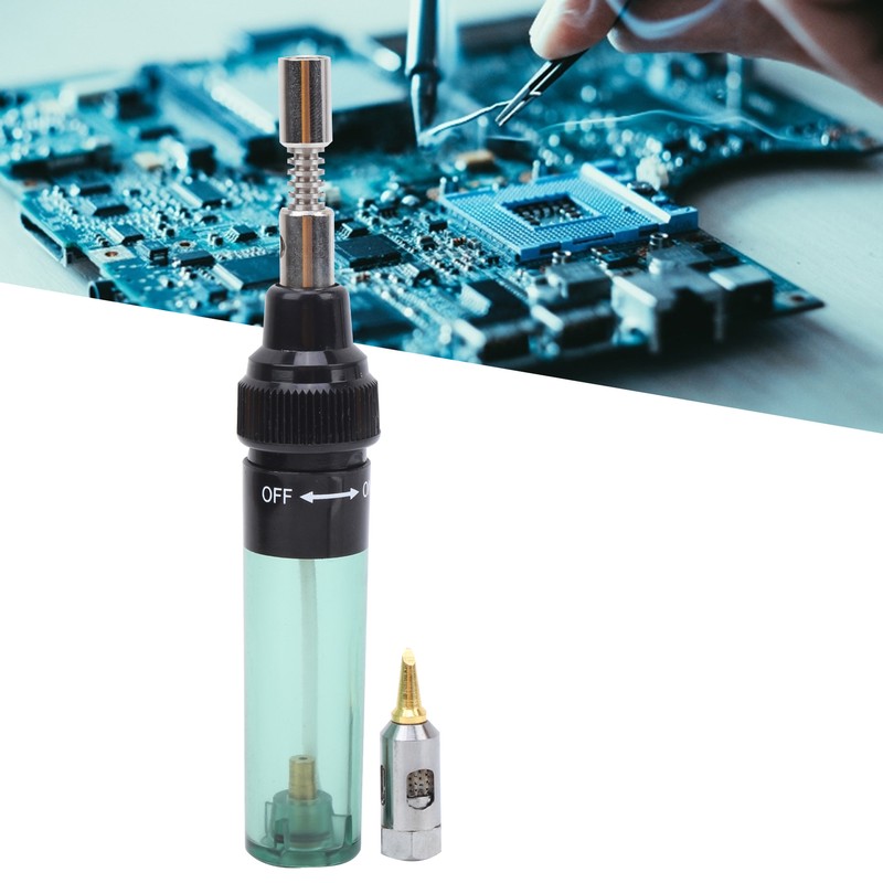 8ml Portable Gas Soldering Iron Pen MT‑100 Large Capacity Filler