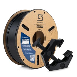 Siraya Tech Fibreheart ABS HT HF 3D Printer Filament – Premium Engineering-Grade ABS with 101°C Heat Resistance, High Flow for High-Speed Printing, Low Odor, for Functional Parts (1kg, Black)