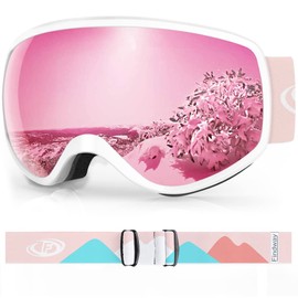 Kids Ski Goggles, Kids Snowboard Goggles for Boys Girls Toddler Age 3-14