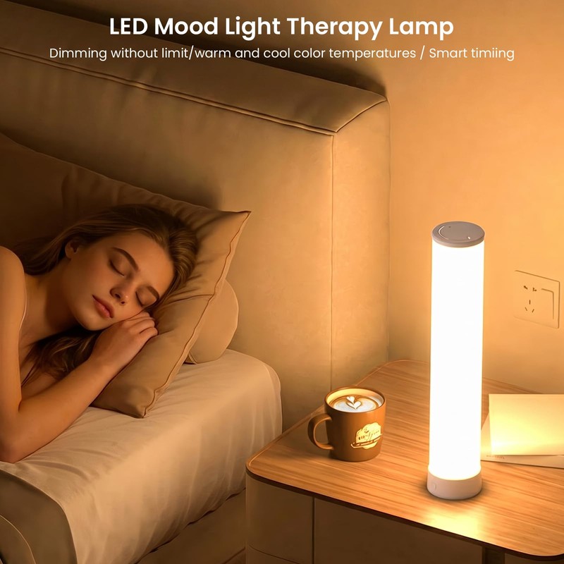 NoeiiT 15000 Lux Light Therapy Lamp, UV-Free Happy Sunlight Lamp