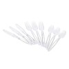Glad 240 Count Clear Plastic Cutlery Set Forks Knives Spoons