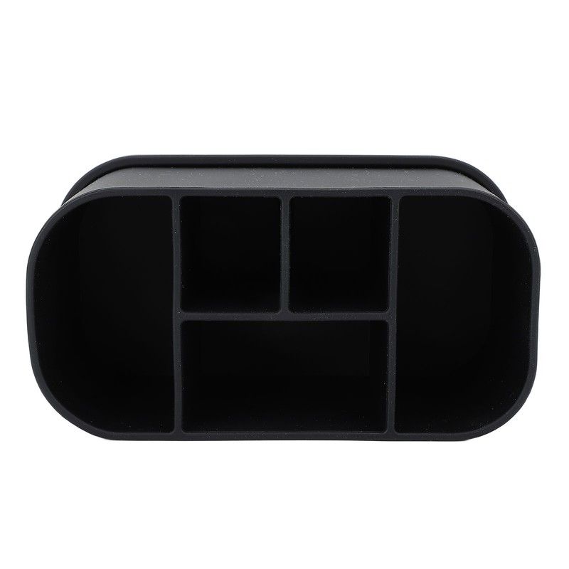 Silicone Toothbrush Toothpaste Holder Multipurpose 5 Slots Drainage Holes Bathroom