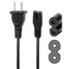SKKSource AC Power Cord Cable 2-Prong Compatible with Comcast Cable