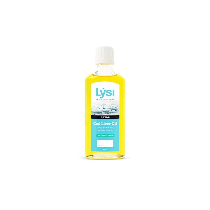 LYSI Omega 3 en Aceite de Hígado de Bacalao EPA