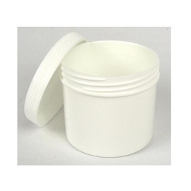 Sala Screw-On Lid Jar, Cream Jar, Ointment Box, Single Walled White, 100 ml (1)