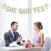 She Said Yes Banner, He Put a Ring on It,