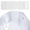 STFALI Bath Mat with Pillow, Bath Mat, Bubble Mat Bathtub,