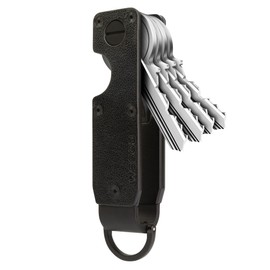 ROSSM Key Organizer | Compact Metal Key Holder | Minimalist Innovative Key Fob | Mini Key Case That Protects Up To 6 Keys