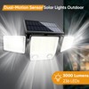 Solar Motion Sensor Outdoor Lights - 3000LM 236LEDs Outdoor Motion