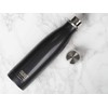 BUILT Tritan Double Wall Stainless Steel Vacuum Insulated, 17-Ounce, CHARCOAL