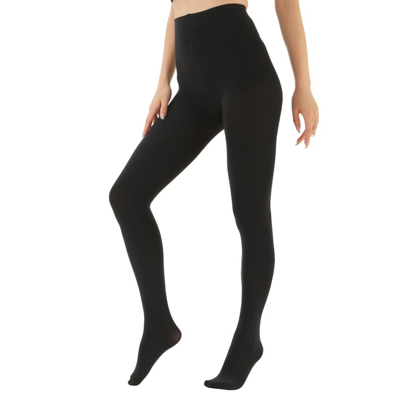 EVERSWE Women's Super Opaque Microfiber Tights 120D (Black,S/M)