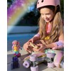 JAKKS Pacific Rock N Rollerskate Doll Rainbow Riley Light Up