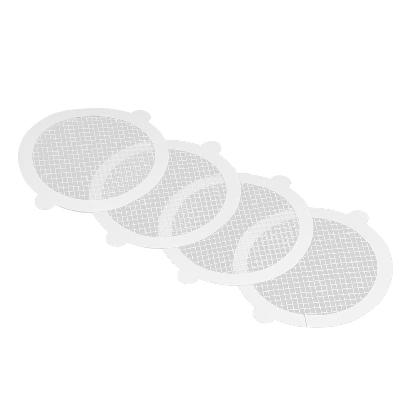 50Pcs Shower Drain Hair Catcher Fiberglass Practical Convenient Dense Mesh