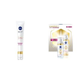 NIVEA Cellular Luminous630 Anti-Manchas Contorno De Ojos Anti-Ojeras (15 ml)  Rutina Anti-manchas Rutina Facial Completa Luminous 630 (2 piezas),     