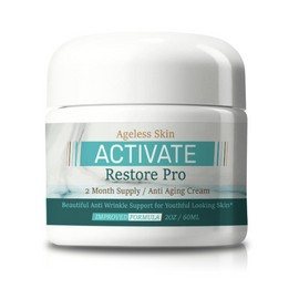 Ageless Skin Activate Restore Pro - Our Best Anti Aging Cream - Improved Formula 2 Month Supply - Help Reactivate Skin Health - Ageless Skincare Re-Activate Anti-Aging Wrinkle Cream
