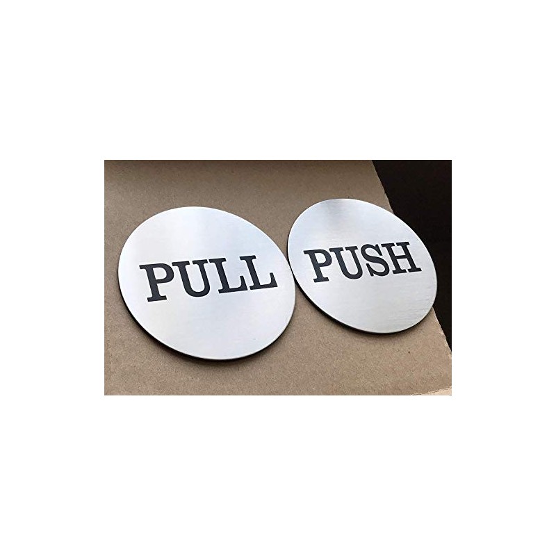 Be The Bestest 2 Inch Round Push Pull Door Signs