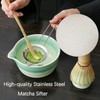 Japanese Matcha Whisk Set, Matcha Bowl with Spout, Matcha Whisk