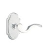 Emtek Privacy Set, Style 8 Rosette, Cortina Lever, Oil Rubbed