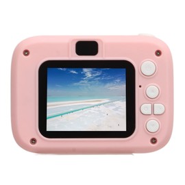 Kids Camera for Boys and Girls, 20MP Dual Cameras Digital Camera for Kids Toy Gift, Supports Intellectual Games, AI Intelligent Face Recognition, Portable Toy for 3 4 5 6 Years (Pink)