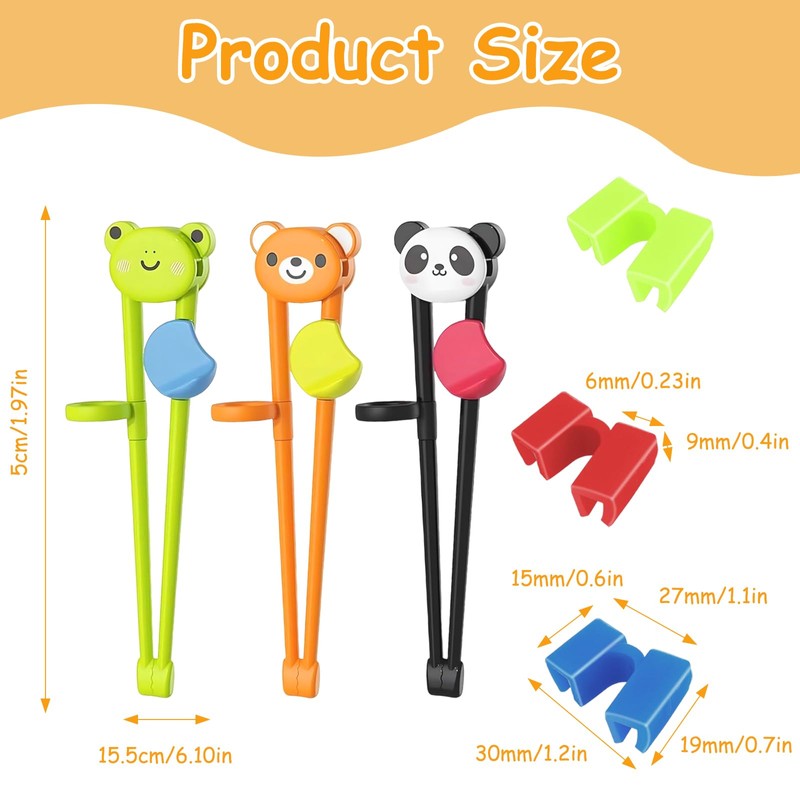 Kids Training Chopsticks 3 Pairs