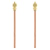 BesNPT Brass and Copper 1/4" SAE x 1/4" OD x