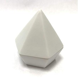 Kamidano-no-Sato Modern Shingu Kamisama Line ROKKAKU Polka Dot, White, 1.8 x 1.8 x 1.8 inches (4.7 x 4.5 x 4 cm)