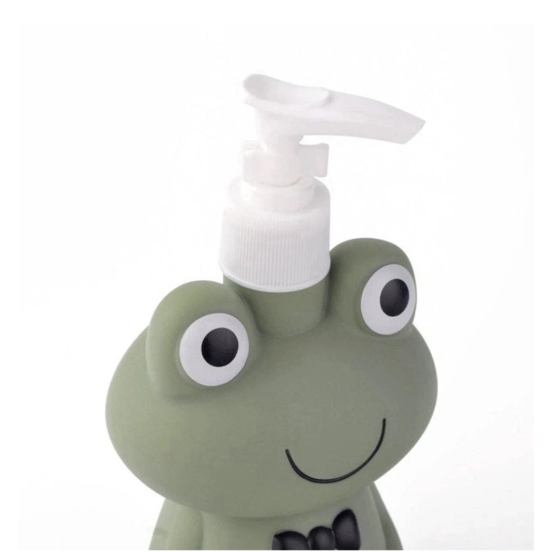ANKYO NWT 3pc Bathroom Frog Liquid Soap Dispenser, Toothpaste Caddy,
