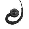 SL300 Single Wire Headset C-Style Swivel Ear-Hook Earpiece Compatible with