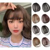 Bangs Wig, 100% Human Hair, Hand Planted, Extensions, One Touch,