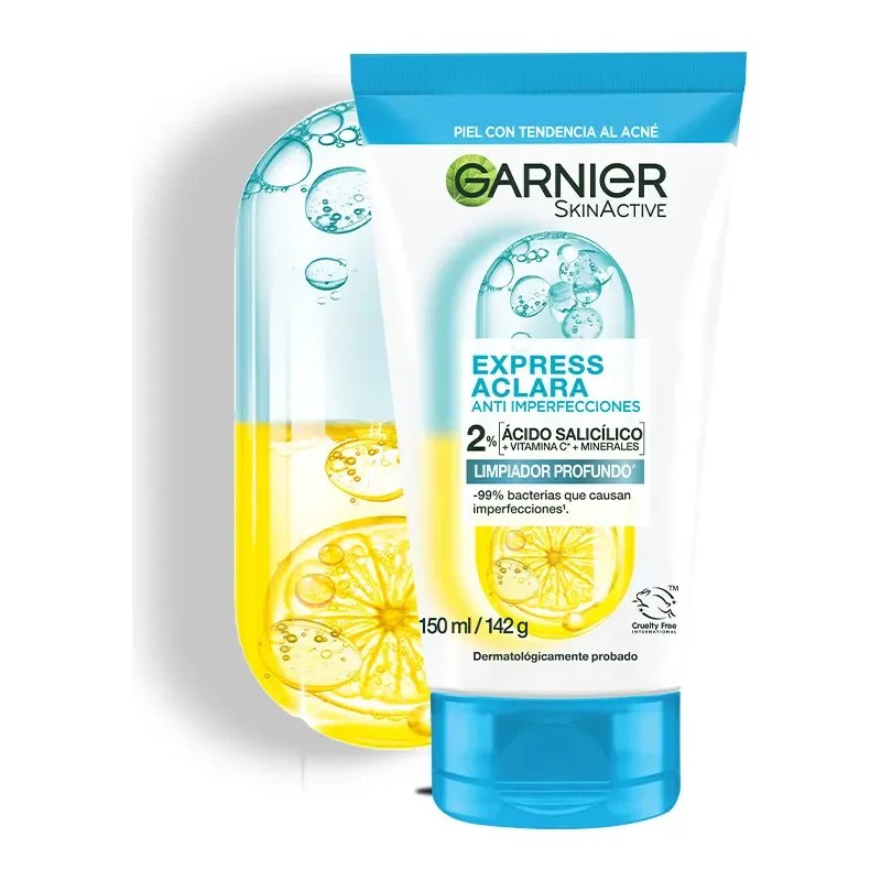 Limpiador Profundo Antiimperfecciones Express Aclara 150ml Garnier