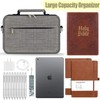 Bible Cover Large Bible Case for Women Men Church Bag