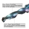 Sourcing Map 1pcs x M5 x 0.8 Combination Drill and