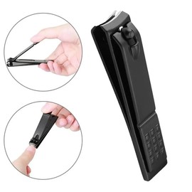 Nail Clippers Nail Cutter Finger Nail Manicure Trimmer Toe Nail Plier Scissor Stainless Steel Unisex Pedicure Nail Art Tool for Fingernail Toenail