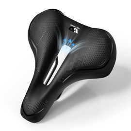 PRMHOOT Bike Seat Cover for Men Women mit Memory Foam, Ergonomico Soft Comfortable Bicycle Saddle