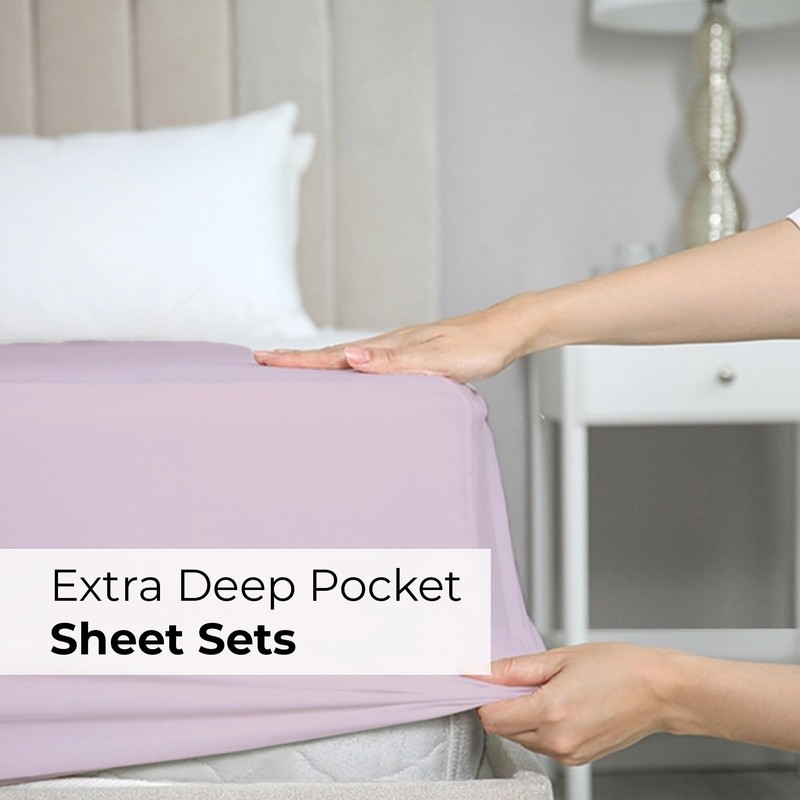 CGK Unlimited Extra Deep King Sheet Set - 6 Piece