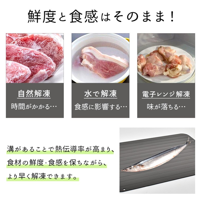 kaitou Defrosting Plate, Rapid Thawing, Natural Defrosting, Place Thawing Plate,