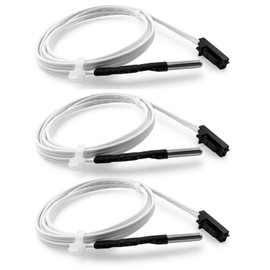 3Pcs Prusa i3 MK3 Thermistor, 3D Printer NTC 100K 3950 Prusa MK3s+ Thermistor, Prusa Thermistor Compatible for Prusa i3 MK2.5/Prusa MK3, Prusa MK3+, Prusa MK3S+, Prusa i3 mk3s, Prusa Mini Hotend,