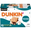 Dunkin’ Medium Roast S’mores Flavored Coffee, 60 Keurig K-Cup Pods