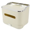 Tissue Box Organizer Multifunctional PP Plastic Space Saving Portable for