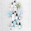 Orimade Corner Shower Caddy Stainless Steel 3 Pack No Drilling,Bathroom