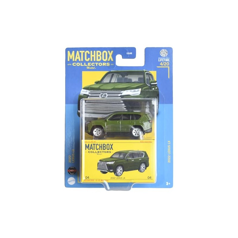 Matchbox 2022 Lexus LX, Collectors 4/20 [Green]