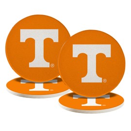 Desert Cactus University of Tennessee Ceramic Coasters 4 Pack UT Knoxville Volunteers Vols Absorbent Drink Coasters with Cork Backing (Design A)