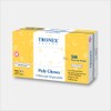 TRONEX Embossed Poly Disposable Gloves Plastic Food Safe Gloves, Clear