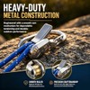6-Pack Heavy-Duty Paracord Adjusters for Outdoor Activities