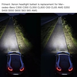 Headlight Ballast Module 2048700126,KIMISS Aluminium Alloy Xenon Headlight Ballast Car Accessories for C300 C350 CL550 C63 AMG