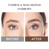 Music Flower Eyebrow Pencil Double Ended, Waterproof Natural Brow Enhancing